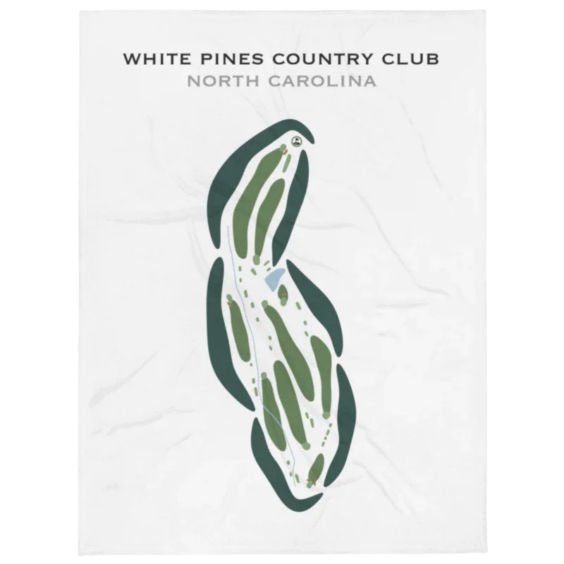 White Pines Country Club, North Carolina - Printed Golf Courses