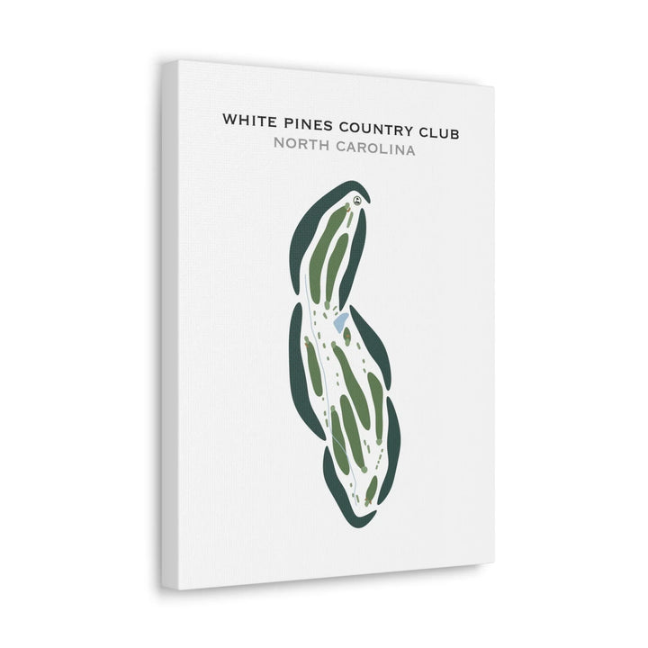White Pines Country Club, North Carolina - Printed Golf Courses