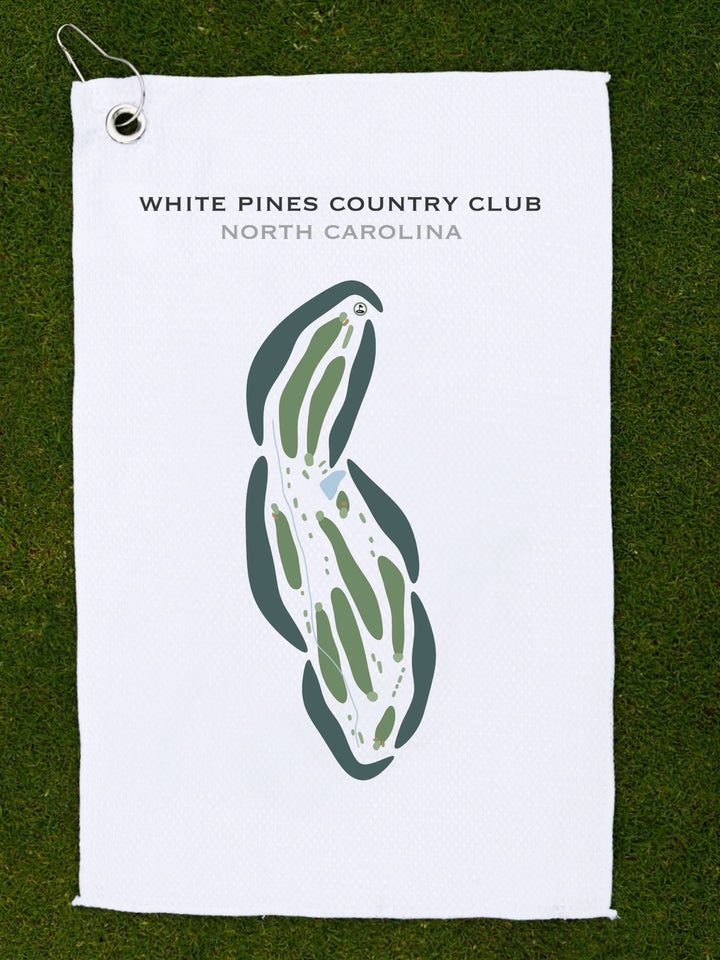White Pines Country Club, North Carolina - Printed Golf Courses