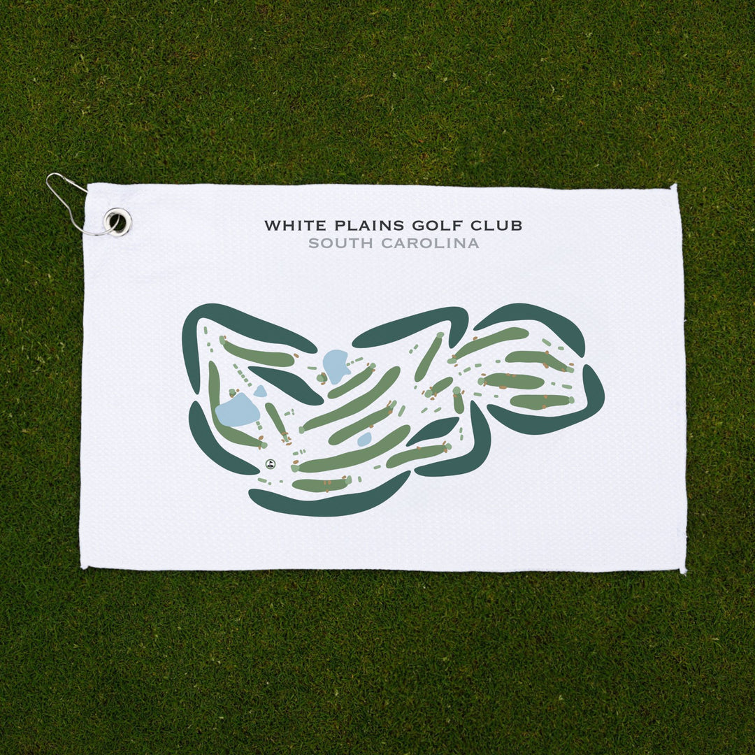 White Plains Golf Club, South Carolina - Printed Golf Courses