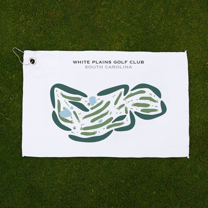 White Plains Golf Club, South Carolina - Printed Golf Courses