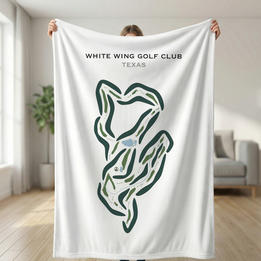 White Wing Golf Club, Texas - Printed Golf Courses