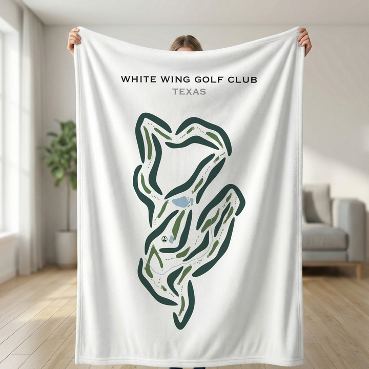 White Wing Golf Club, Texas - Printed Golf Courses