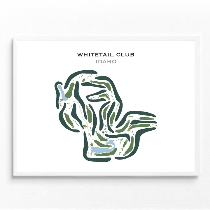 Whitetail Club, Idaho - Printed Golf Courses