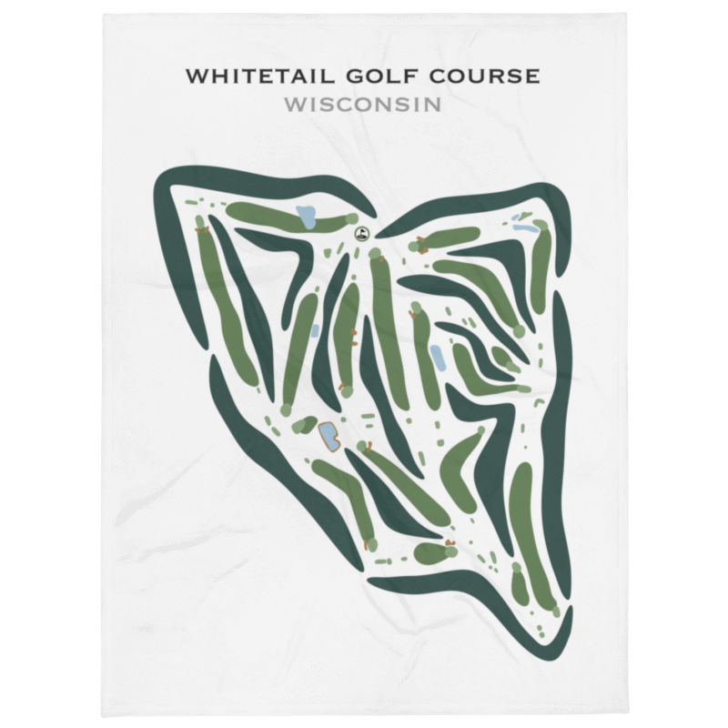 Whitetail Golf Course, Wisconsin - Printed Golf Courses