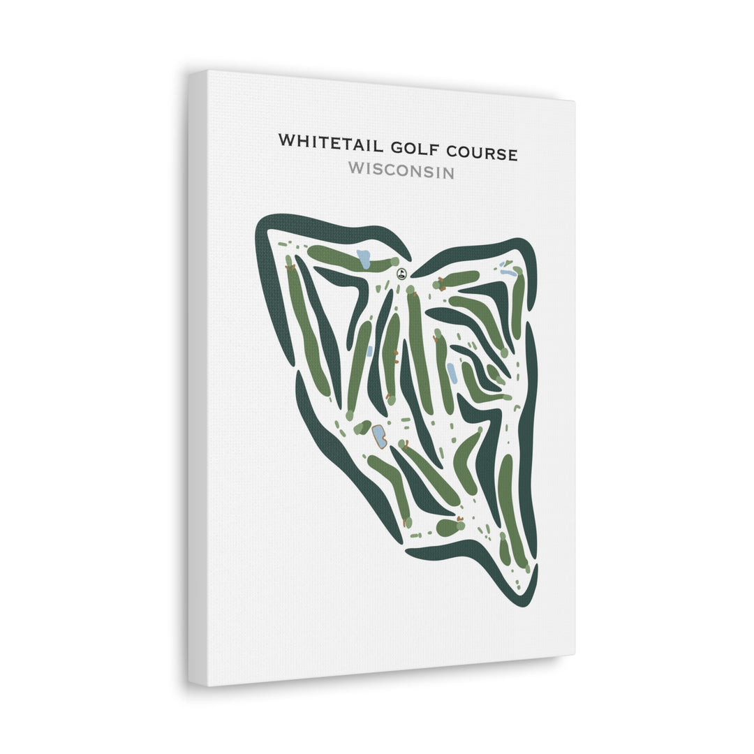 Whitetail Golf Course, Wisconsin - Printed Golf Courses