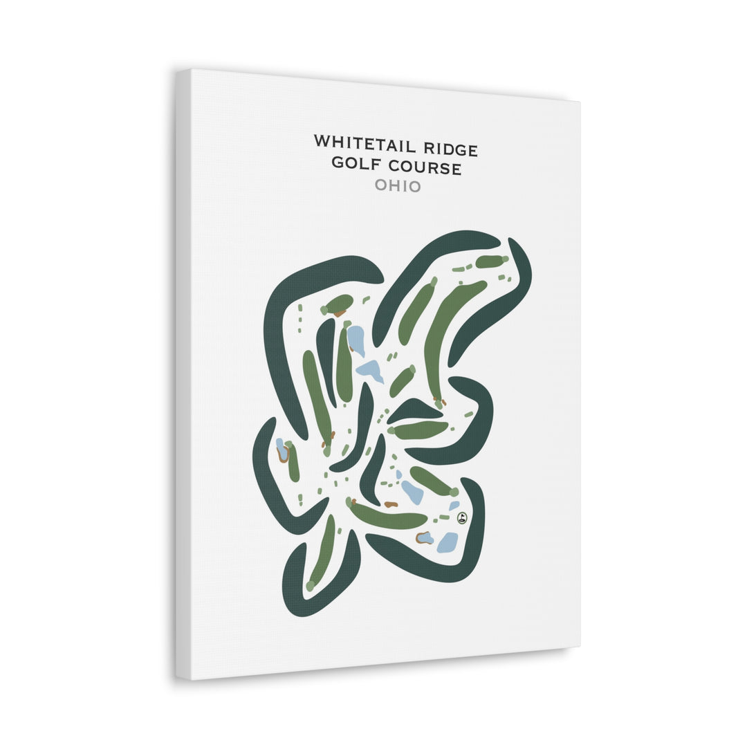 Whitetail Ridge Golf Course, Ohio - Printed Golf Courses