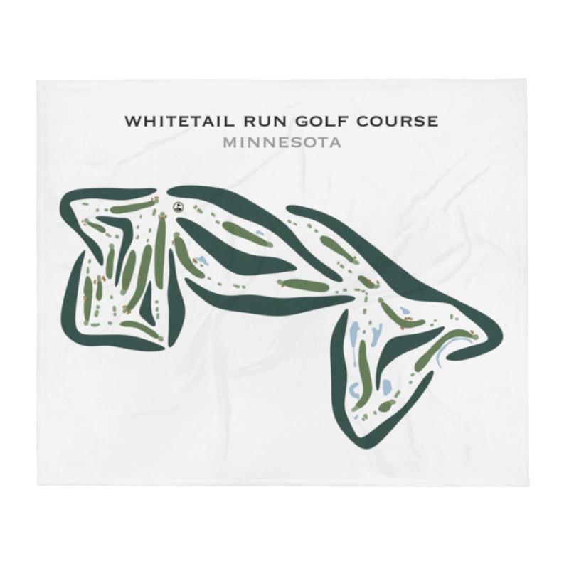 Whitetail Run Golf Course, Minnesota - Printed Golf Courses