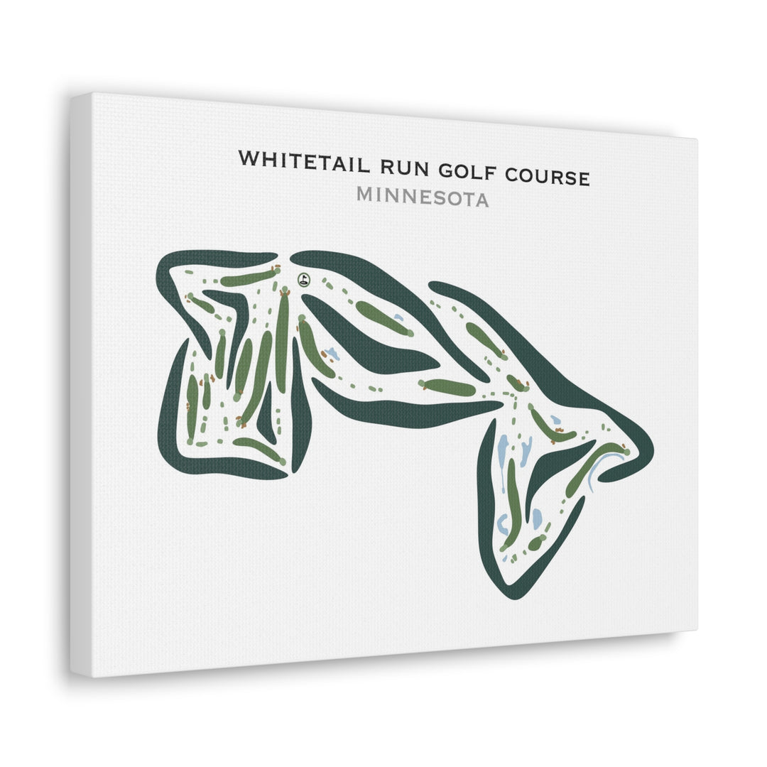 Whitetail Run Golf Course, Minnesota - Printed Golf Courses