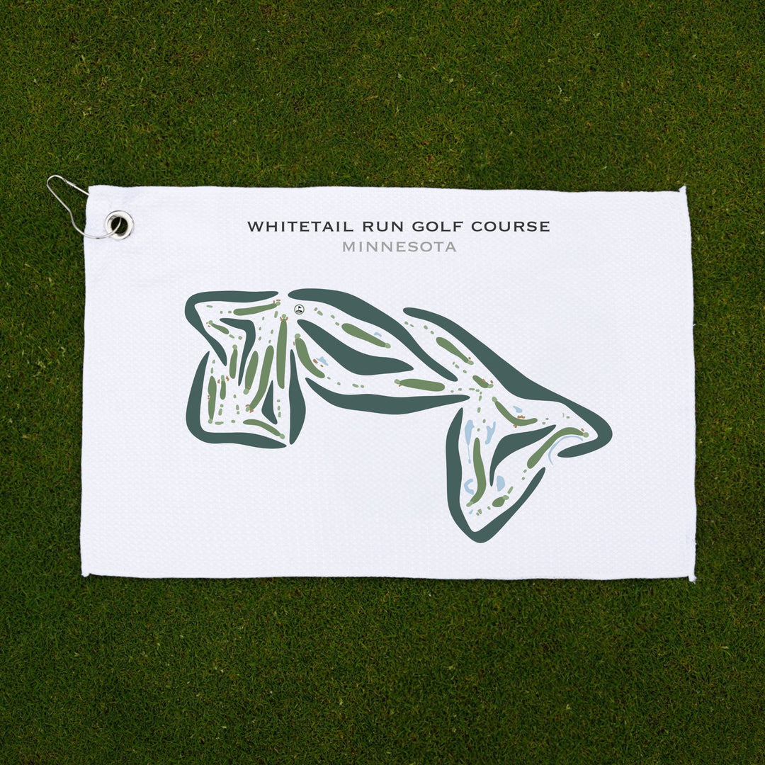 Whitetail Run Golf Course, Minnesota - Printed Golf Courses