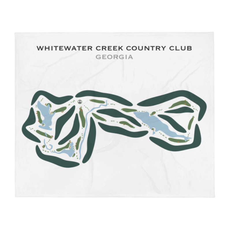 Whitewater Creek Country Club, Georgia - Printed Golf Courses