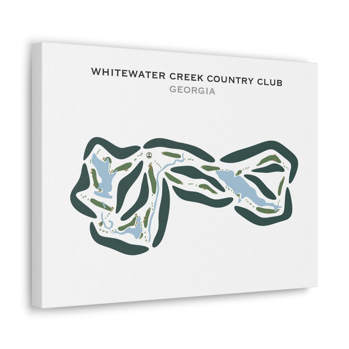 Whitewater Creek Country Club, Georgia - Printed Golf Courses