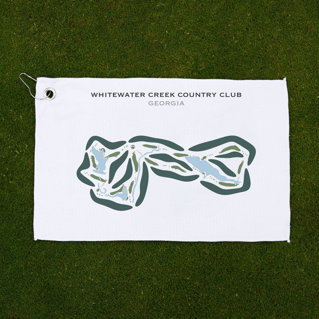Whitewater Creek Country Club, Georgia - Printed Golf Courses