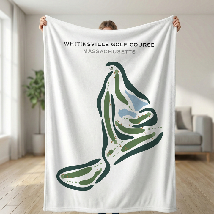 Whitinsville Golf Club, Massachusetts - Printed Golf Courses
