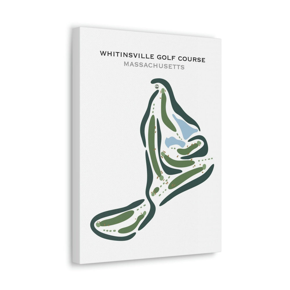Whitinsville Golf Club, Massachusetts - Printed Golf Courses - Golf Course Prints