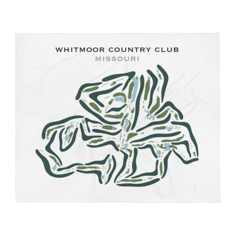 Whitmoor Country Club, Missouri - Printed Golf Courses