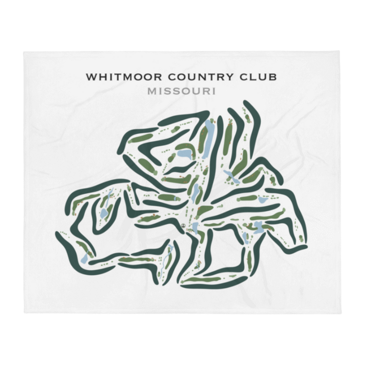Whitmoor Country Club, Missouri - Printed Golf Courses