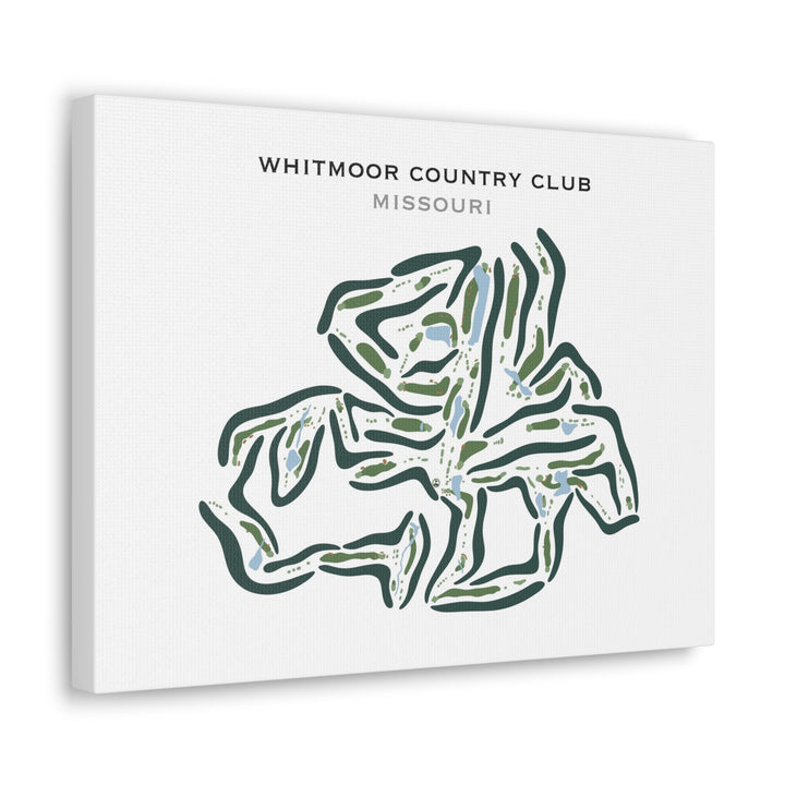 Whitmoor Country Club, Missouri - Printed Golf Courses