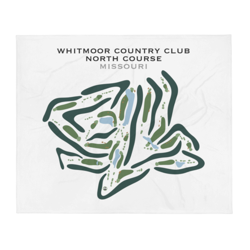 Whitmoor Country Club-North, Missouri - Printed Golf Courses