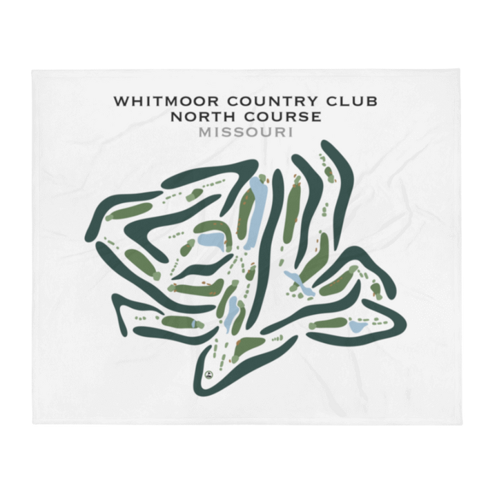 Whitmoor Country Club-North, Missouri - Printed Golf Courses