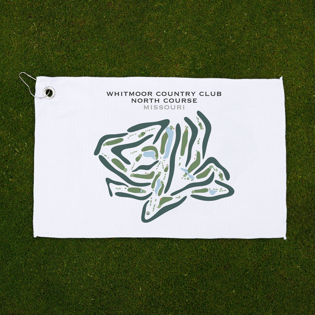 Whitmoor Country Club-North, Missouri - Printed Golf Courses