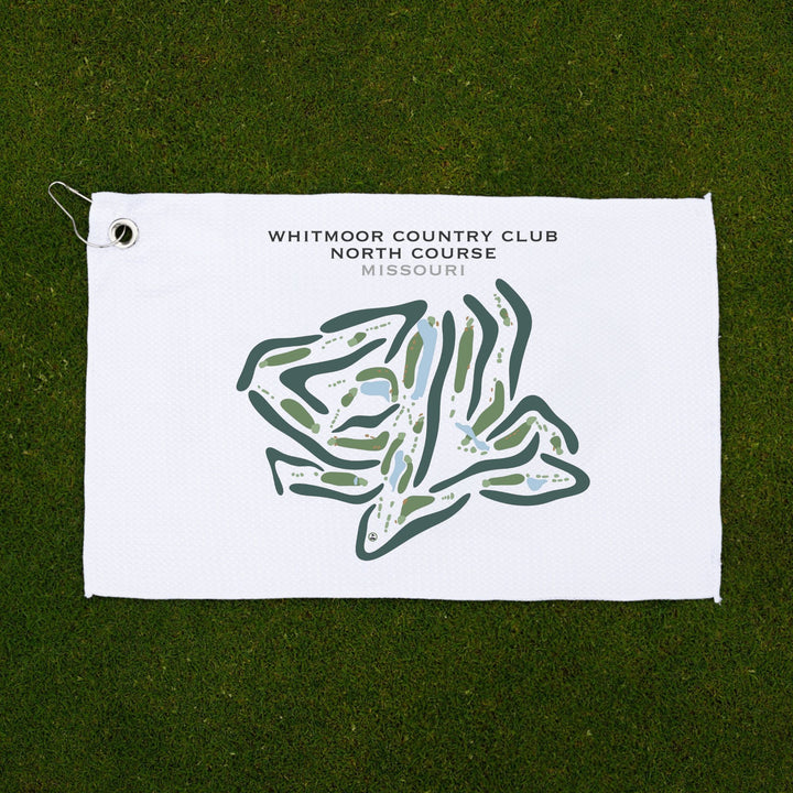 Whitmoor Country Club-North, Missouri - Printed Golf Courses