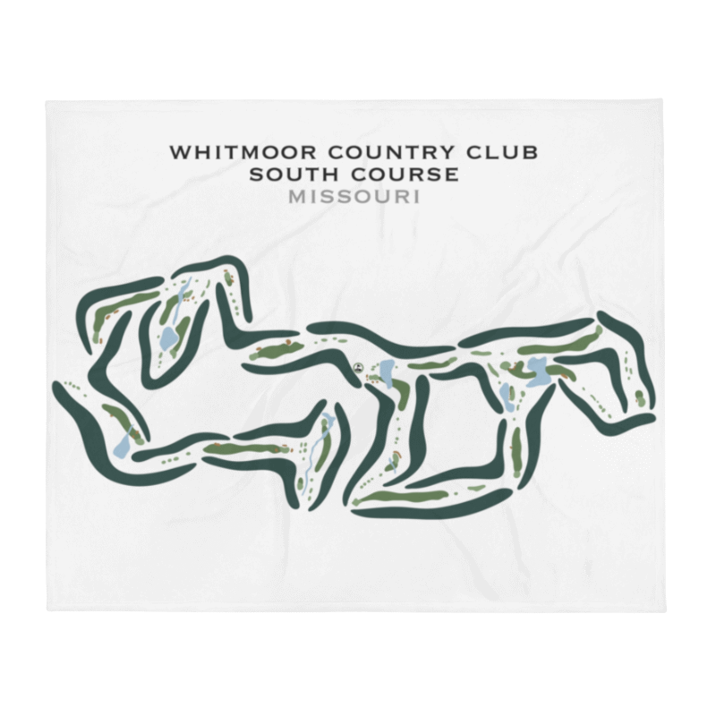 Whitmoor Country Club - South, Missouri - Printed Golf Courses