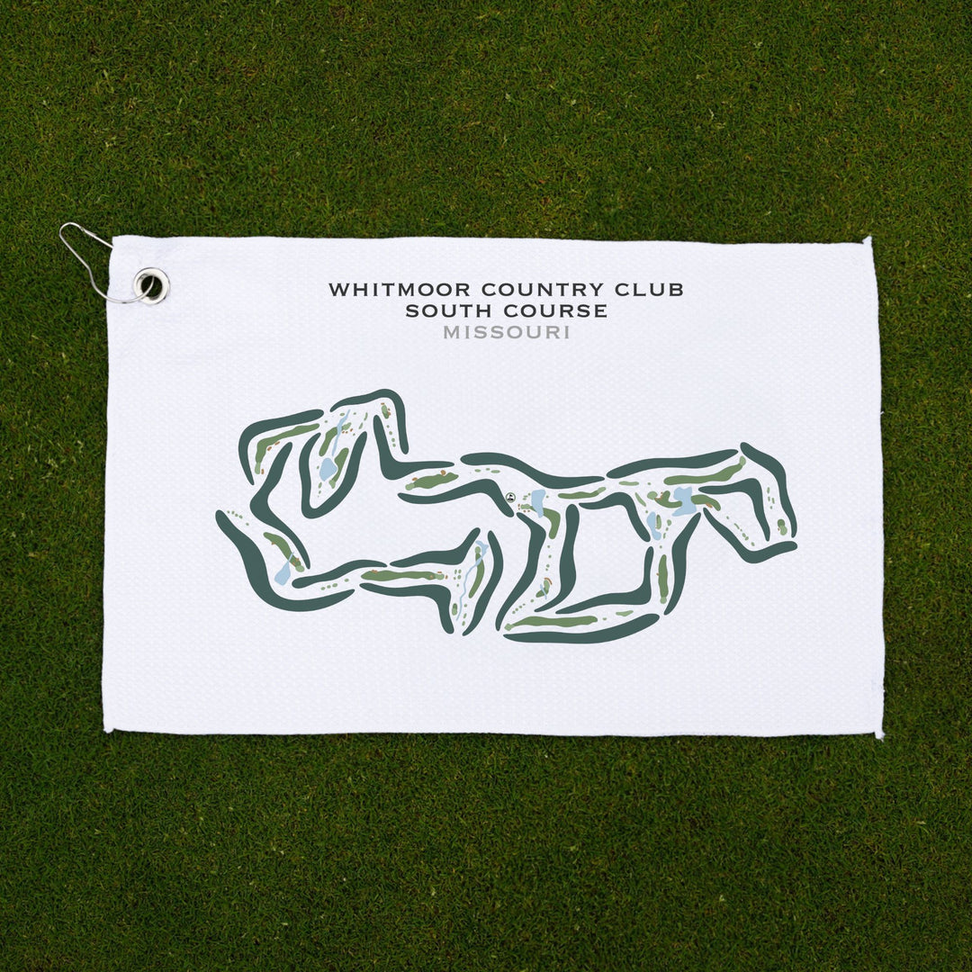 Whitmoor Country Club - South, Missouri - Printed Golf Courses