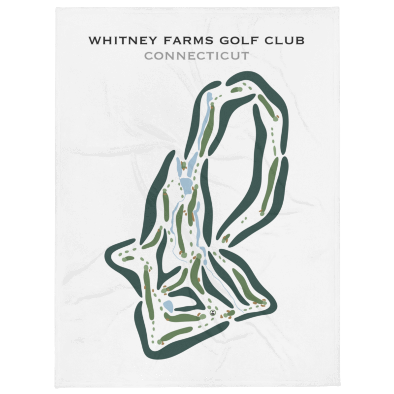 Whitney Farms Golf Club, Connecticut - Printed Golf Courses