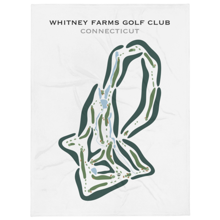 Whitney Farms Golf Club, Connecticut - Printed Golf Courses