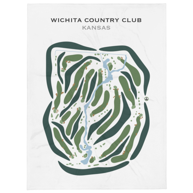 Wichita Country Club, Kansas - Printed Golf Courses