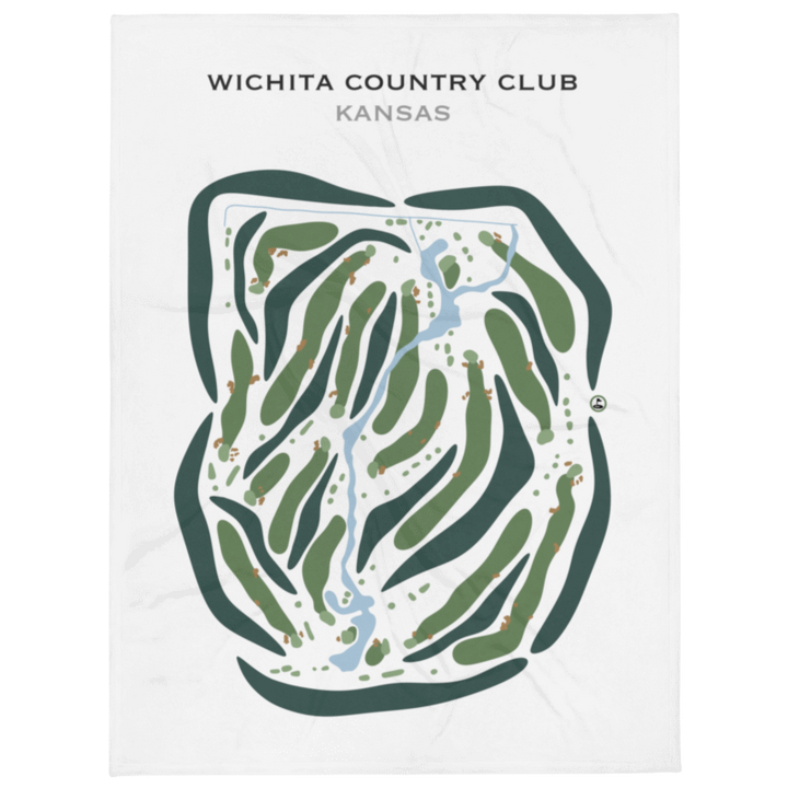 Wichita Country Club, Kansas - Printed Golf Courses