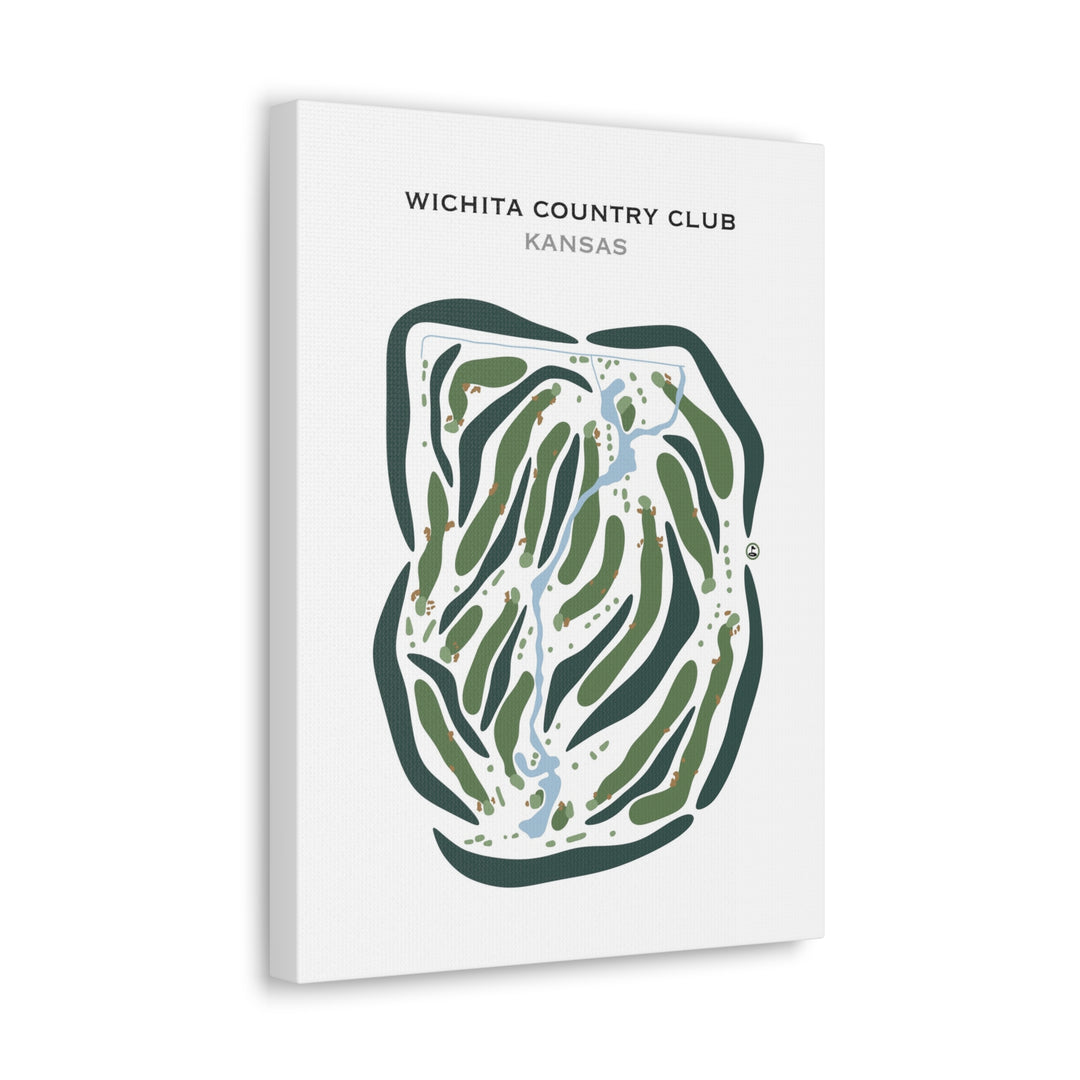 Wichita Country Club, Kansas - Printed Golf Courses