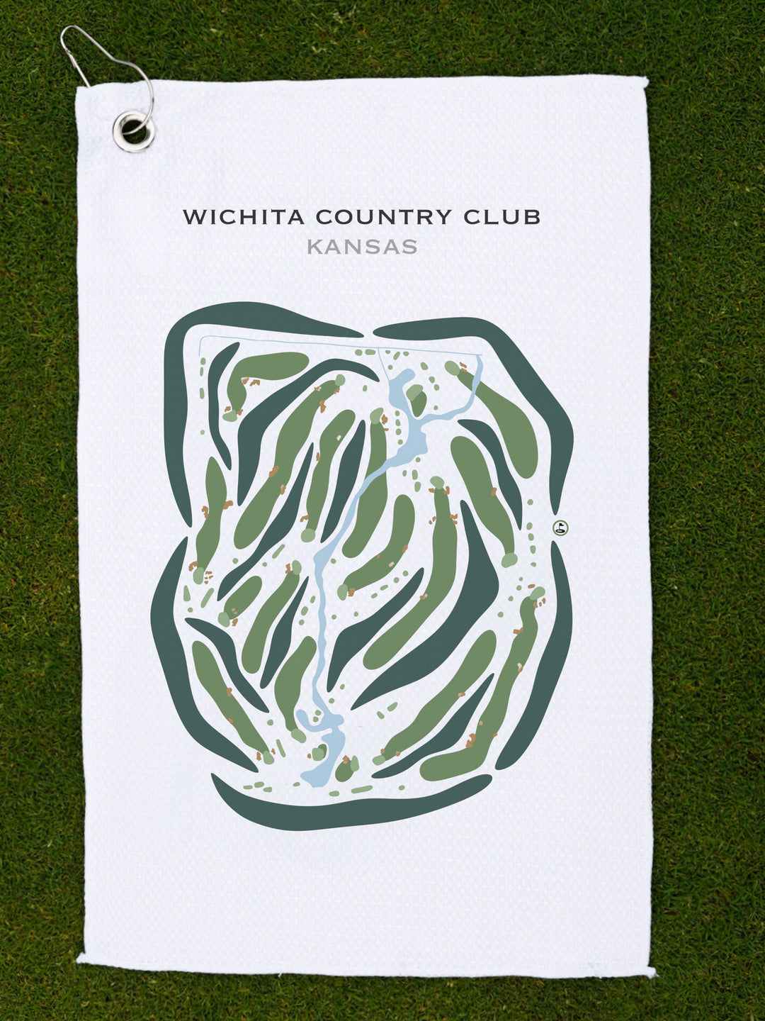 Wichita Country Club, Kansas - Printed Golf Courses