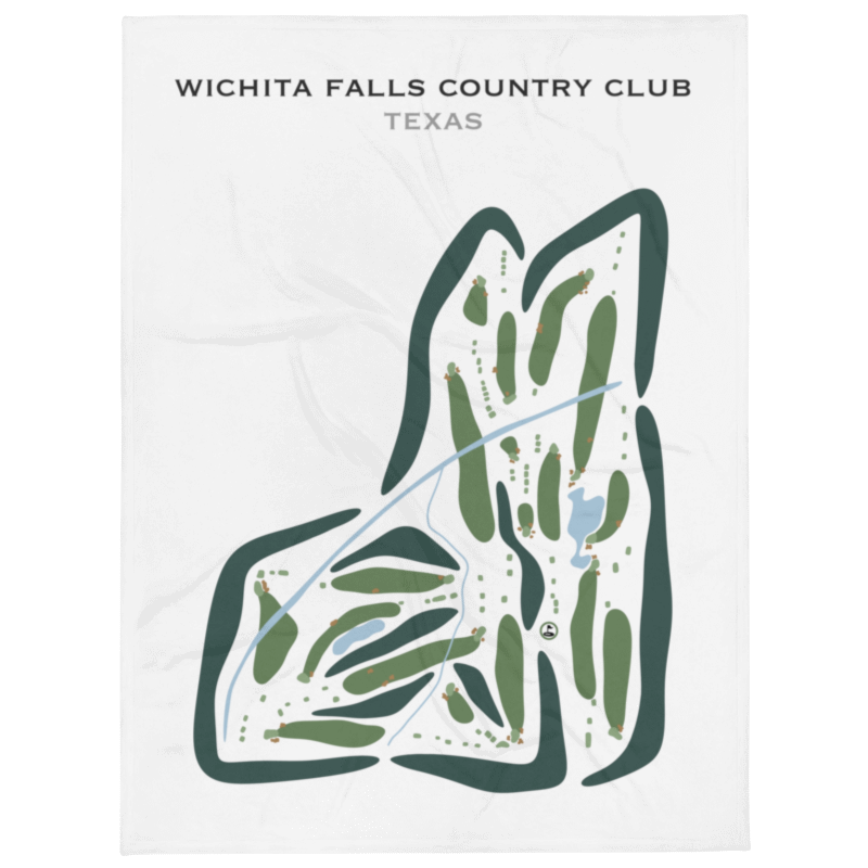 Wichita Falls Country Club, Texas - Printed Golf Courses