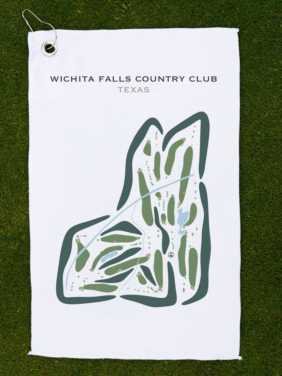 Wichita Falls Country Club, Texas - Printed Golf Courses