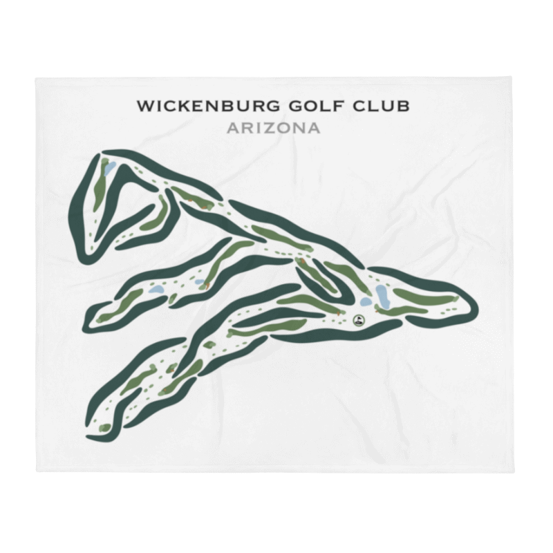 Wickenburg Golf Club, Arizona - Printed Golf Courses