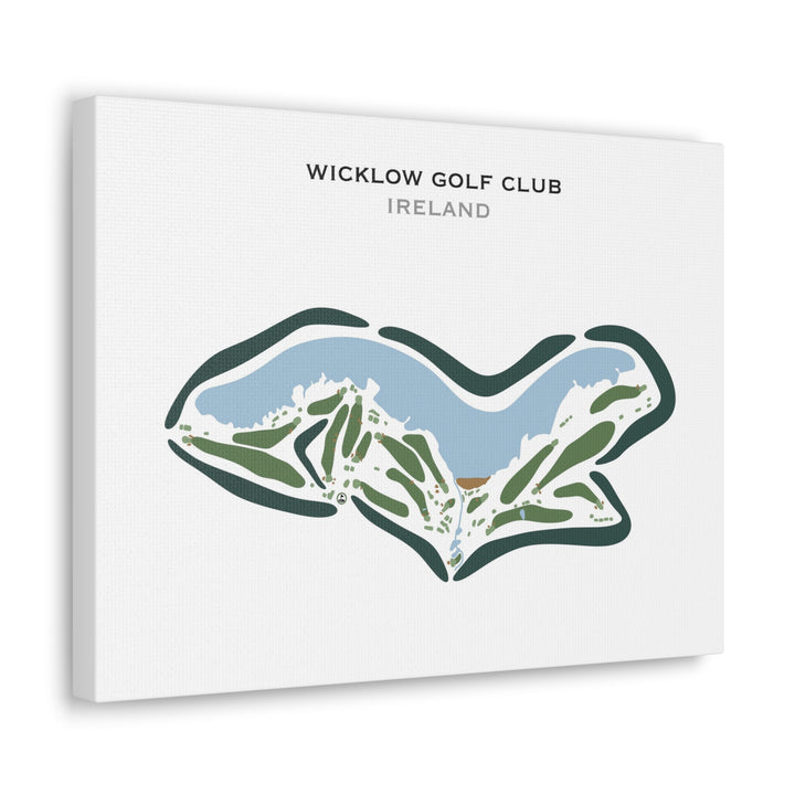 Wicklow Golf Club, Ireland - Printed Golf Courses