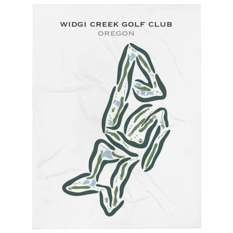 Widgi Creek Golf Club, Oregon - Printed Golf Courses