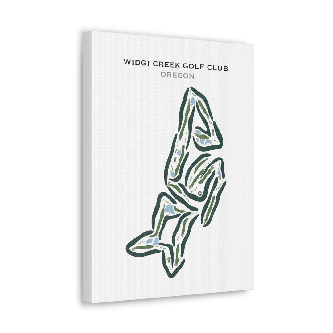 Widgi Creek Golf Club, Oregon - Printed Golf Courses