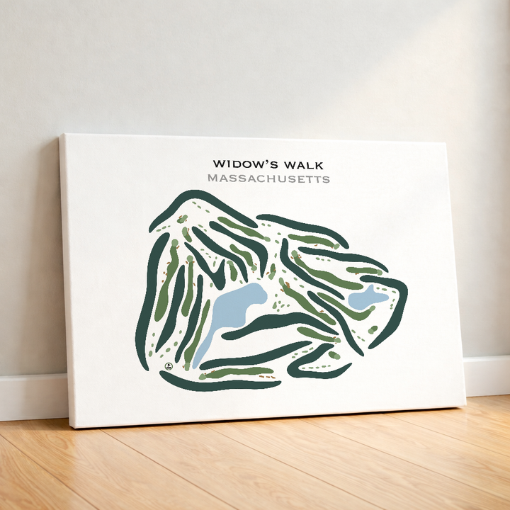 Widow's Walk, Massachusetts - Printed Golf Courses