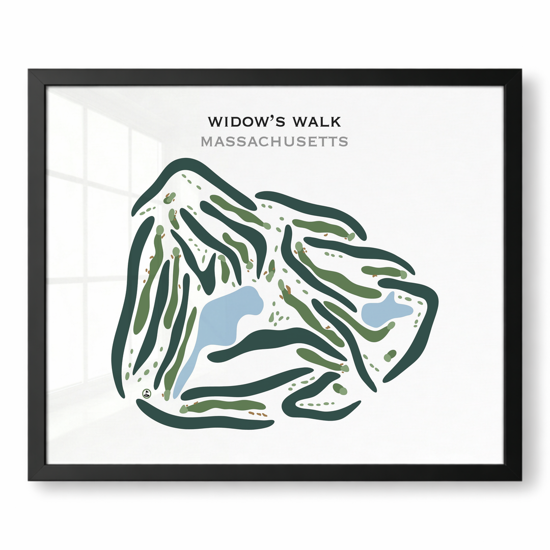 Widow's Walk, Massachusetts - Printed Golf Courses