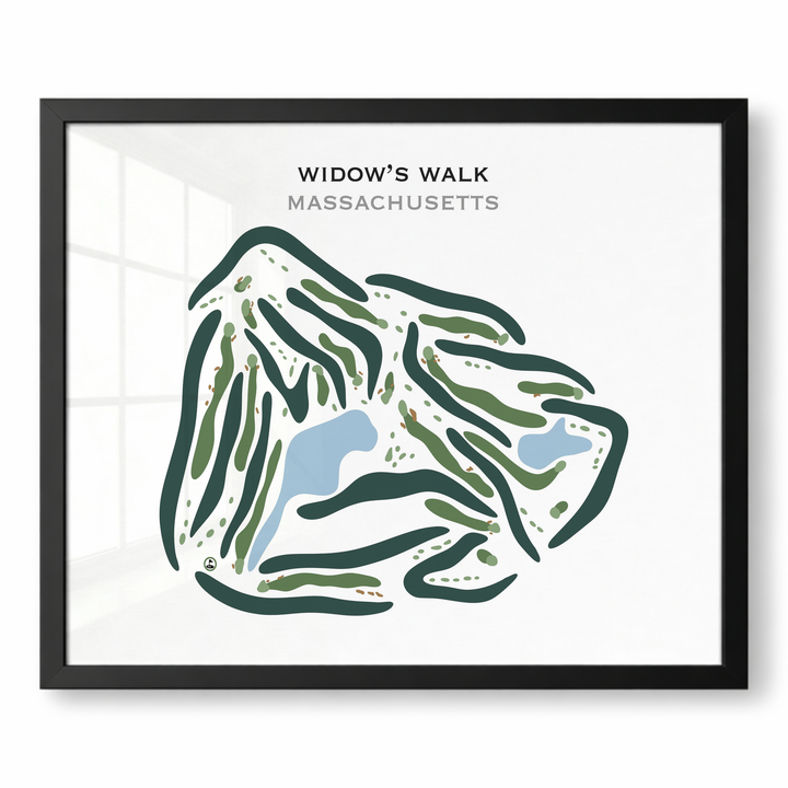 Widow's Walk, Massachusetts - Printed Golf Courses