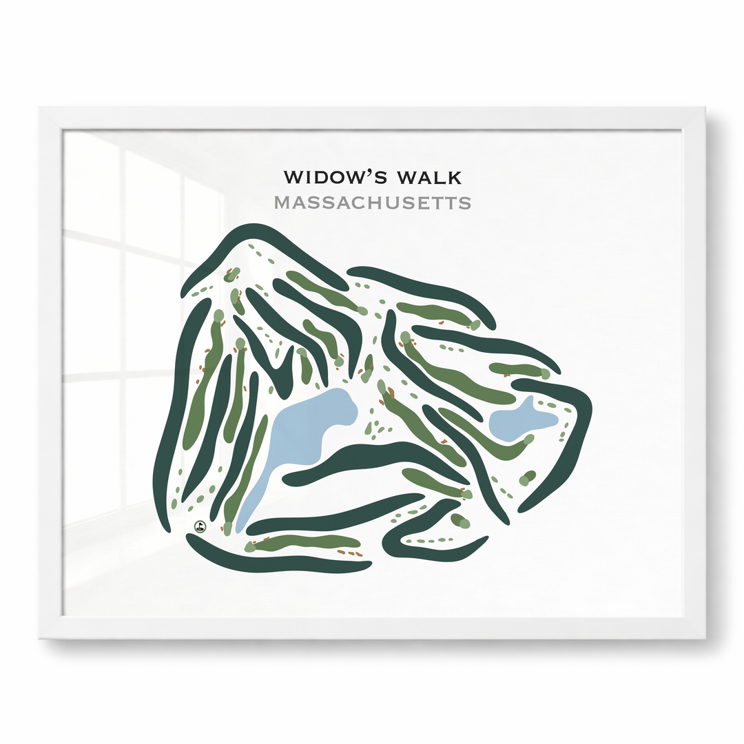 Widow's Walk, Massachusetts - Printed Golf Courses