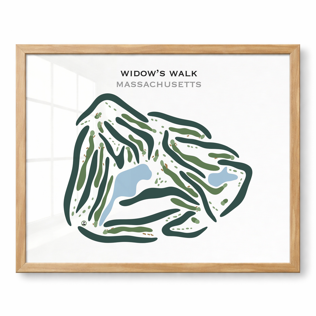 Widow's Walk, Massachusetts - Printed Golf Courses