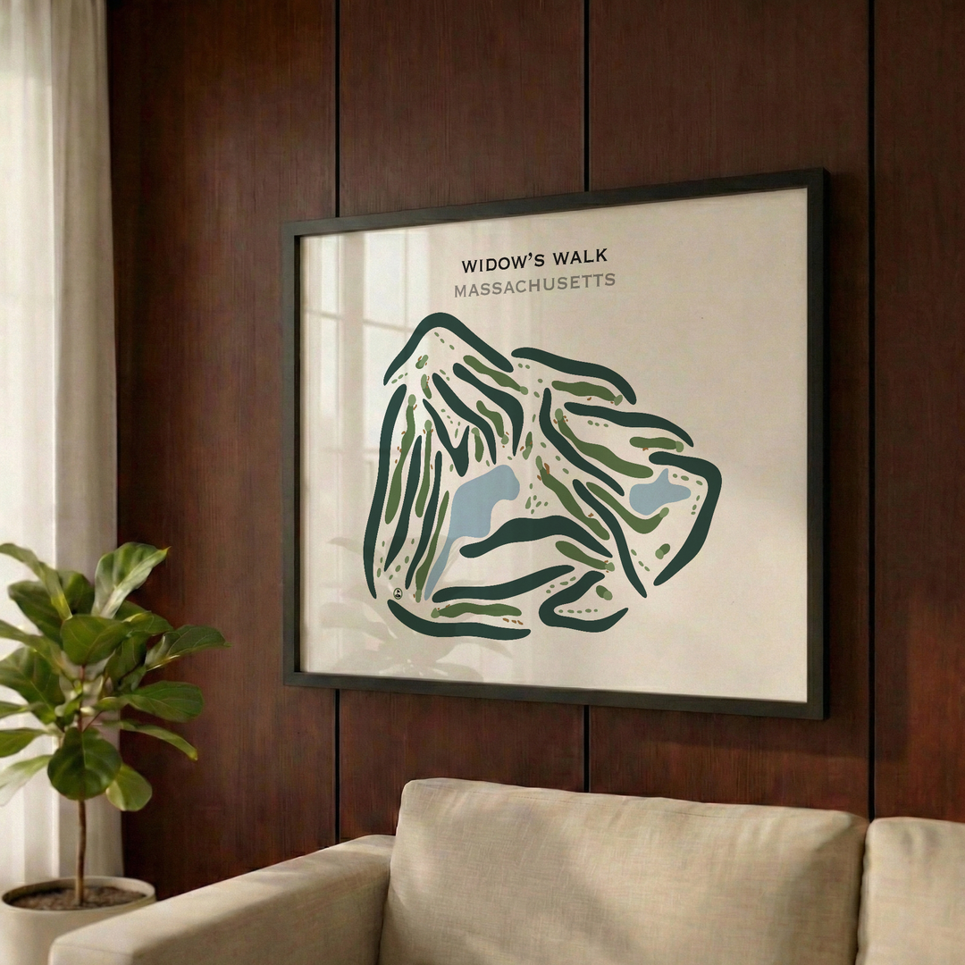 Widow's Walk, Massachusetts - Printed Golf Courses