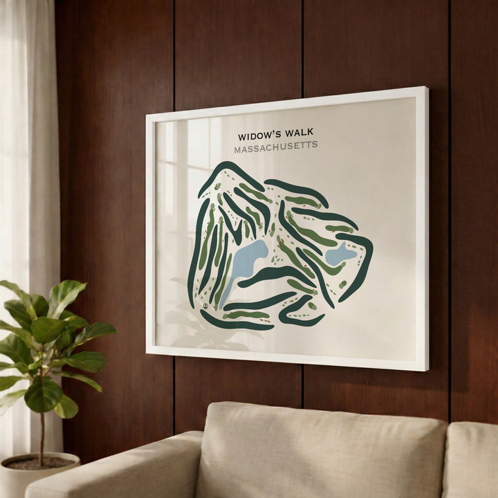 Widow's Walk, Massachusetts - Printed Golf Courses