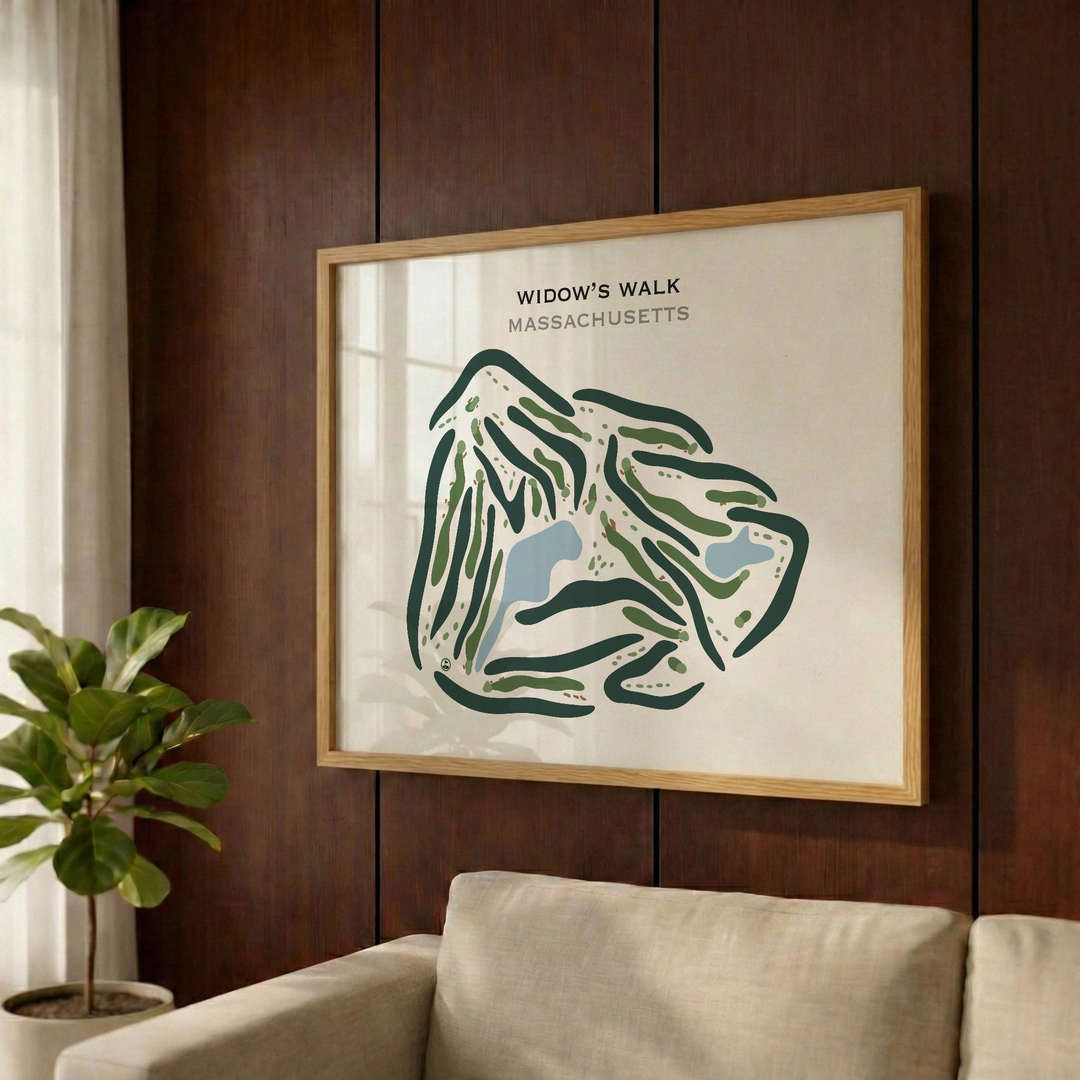 Widow's Walk, Massachusetts - Printed Golf Courses