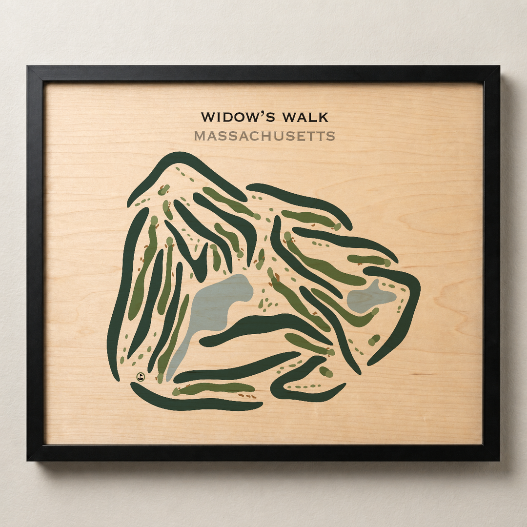 Widow's Walk, Massachusetts - Printed Golf Courses