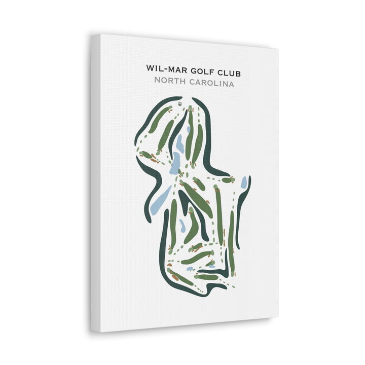 Wil-Mar Golf Club, North Carolina - Printed Golf Courses